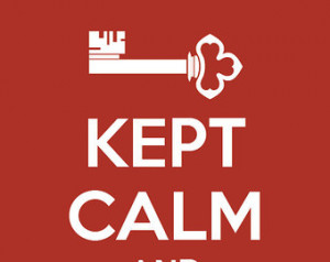 Moving Announcement, New Home, Keep Calm ...