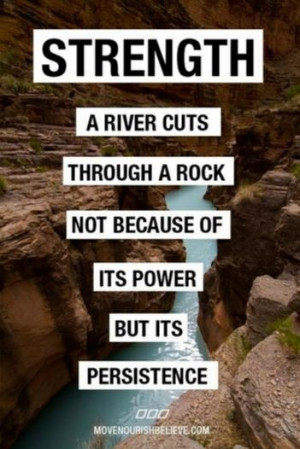 persistence, my word for the year