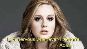 Adele, quotes, sa...