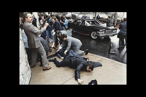 Image of Reagan assassination attempt