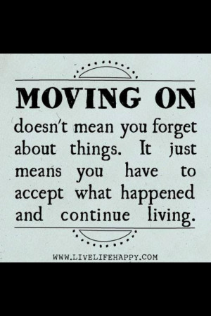 Moving On