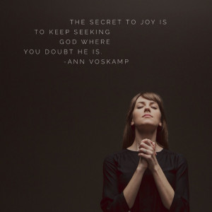 WordSwag Favorite Ann Voskamp Quote