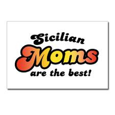 Sicilian Moms Are The Best Postcards (Package of 8 for