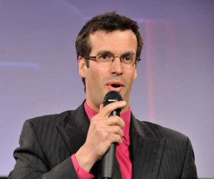 Marcus Brigstocke stand upedian Just the Tonic Comedy Club