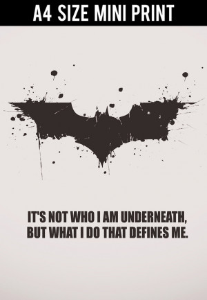 Batman Begins Quotes What Defines You Batman Begins Quotes What