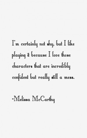 Melissa McCarthy Quotes & Sayings