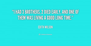 quotes for brothers who died