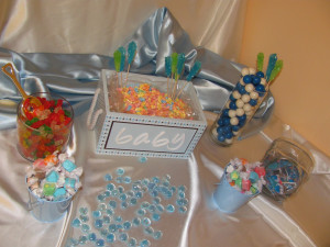 Home Food Baby Shower Candy Buffet Sayings