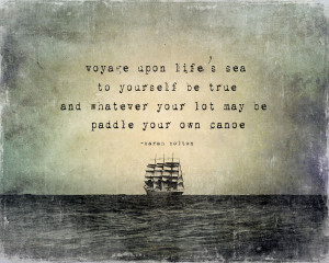voyage upon life's sea