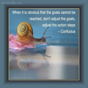 When It Is Obvious That The Goals Cannot Be Reached