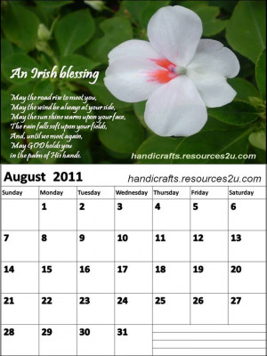 calendars 2011 download free homemade calendars 2011 with quotes ...