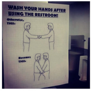 Wash your hands