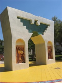Cesar Chavez Memorial Arch - San Jose, CA - Freestanding Arches on ...