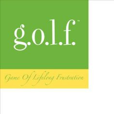 Whines Paper Beverage Napkin, g.o.l.f. (Game of Lifelong Frustration ...
