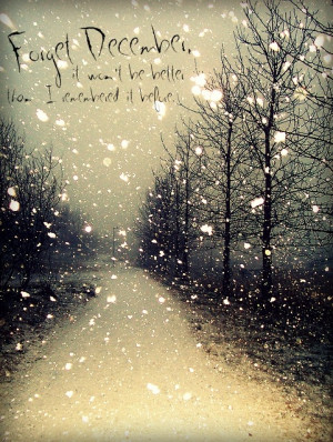 cold, despair, lonely, sad, snow, trees, winter