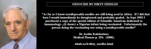 ... Vaccine genocide Medical Pioneer of the 20th century p294