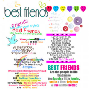 Great best friend quotes :) - Polyvore