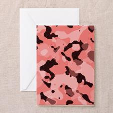 Pink Ribbon Camo Greeting Cards (Pk of 10)