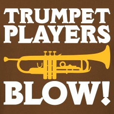 Chocolate sun Trumpet Players Blow Men 39 s T Shirts