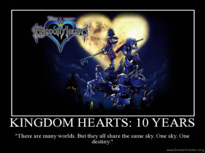 10 Years: Kingdom Hearts by Evilgidgit