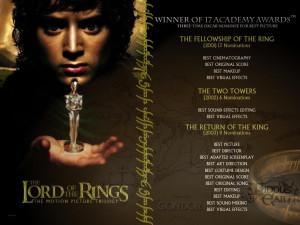 Description: 1024 x 768: A list of the Oscars won by LOTR