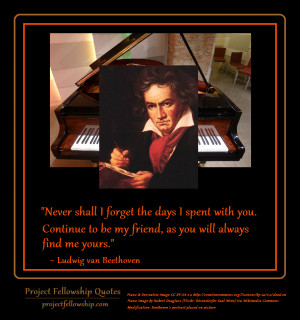 Beethoven Quotes Project fellowship images 1