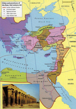 The Roman Empire Time Hadrian Provinces Gaul Spain