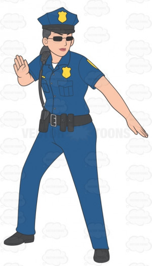 Female Police Officer...