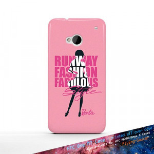 Barbie Doll Pink Style Quote HTC M7 Case