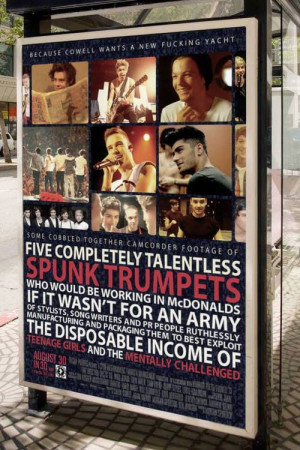 Five completely talentless spunk trumpets – Fake movie poster ...