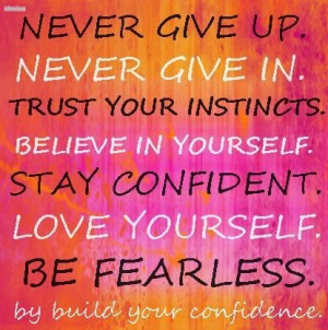 Build Your Confidence quotes
