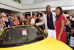 Dwyane Wade loves to zoom around in his colored Porsche 991