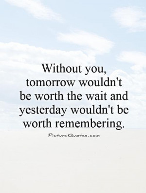 Tomorrow Quotes Remember Quotes Without You Quotes Yesterday Quotes