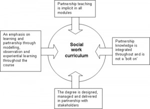The learning, teaching and assessment of partnership work in social ...