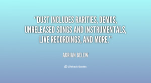DUST includes rarities, demos, unreleased songs and instrumentals ...