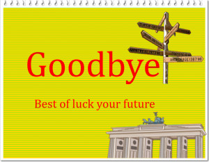 Goodbye Best Of Luck Your Future