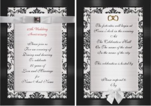 25th Wedding anniversary vow renewal White roses Personalized ...