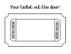 Laminate, have students write the answer to an exit slip with dry ...