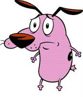voiced Courage in Courage the Cowardly Dog