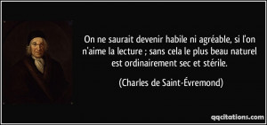 Autres citations de Charles de Saint-Évremond