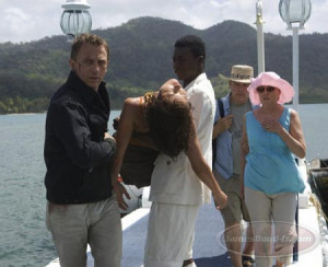 ... help! She watched ‘Quantum of Solace’ three times in a row