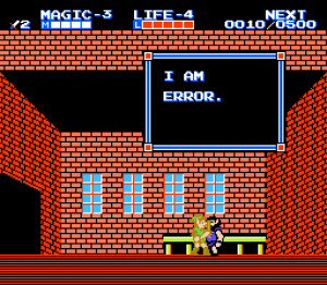 The Adventure of Link - I Am Error
