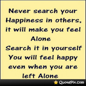 Find Happiness Within Yourself :)