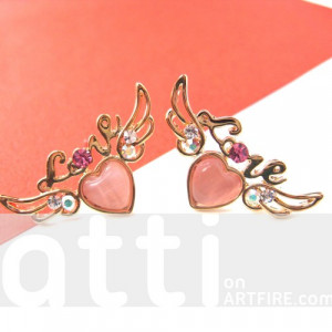 Heart Shaped Angel Wings