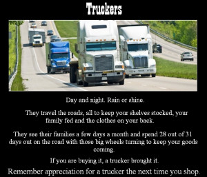 Trucker Appreciation