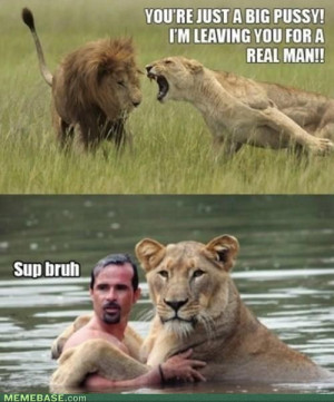 leaving you for a real man