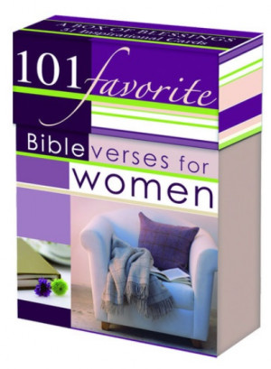 Hjem » Boxes of Blessings » 101 Favorite Bible verses for Women