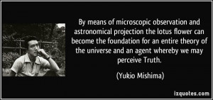 By means of microscopic observation and astronomical projection the ...