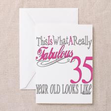 35Th Birthday Greeting Cards