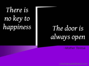 quotes, about, life, happiness, mother, teresa